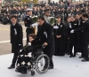 눈발 날리는 영결식장 (서울 사진공동취재단=연합뉴스)