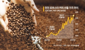 “커피마시기 겁나”...원두 거래, 연일 ‘최고가’ 기록