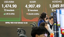 외국인 이달 10조 이상 투매…오천피 깨져