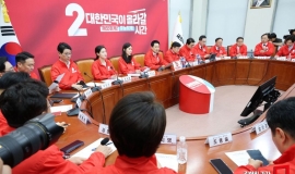 [포토] 장동혁 "與후보 도덕성 연일 도마…폭력·갑질·유흥 후보들"