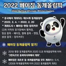 겨울 스포츠 축제 '2022 베이징 동계올림픽'의 모든 것