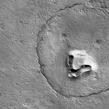 [과학을읽다]"화성인이 그렸나?"…'테디 베어' 지형 발견 