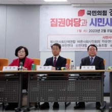 [포토] 김기현 '집권여당과 시민사회, 협치는 어떻게'