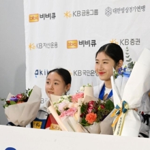 [포토]피겨스케이팅 차준환-이해인 귀국