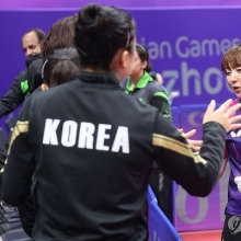 여자 탁구, 조별예선 2차전서 태국 '완파'…조1위로 8강행