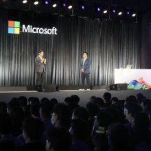 [포토] '마이크로소프트 AI 투어' 주제 발표