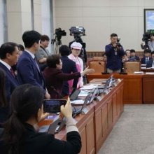 [포토] 고성 오가는 고용노동부 국정감사