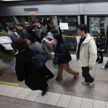 [포토] 준법투쟁 돌입한 서울교통공사 노조