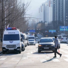 [포토] 경계 강화된 공수처 주변