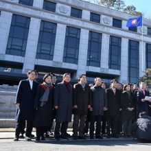 [포토] 또 헌재 찾아간 국민의힘