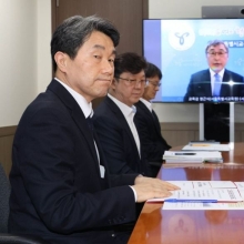 [포토] 초중고 사교육비 관련 시도교육감 간담회 하는 이주호 부총리