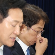 [포토] 주택안정화 발표, 생각에 잠긴 박상우 장관