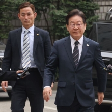 [포토] 이재명 대표, 대장동, 성남FC 1심 공판 출석