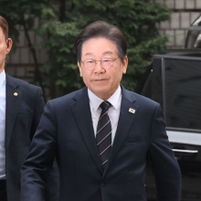 [포토] 법원 출석하는 이재명 대표