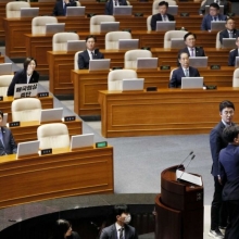 [포토] 우원식, 한덕수 면전 직격…"할 일과 말아야 할 일 구별하라"