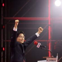 [포토] 김문수, 대통령 후보 수락 연설