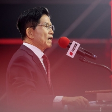 [포토] 김문수, "사전투표 폐지"