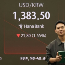 [포토] 원/달러 환율 하락, 코스피 상승 출발