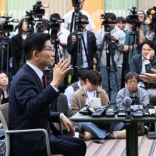 [포토] 金·韓 2차 단일화 담판 1시간만에 종료…접점 못 찾아