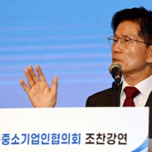 [포토] 김문수 "중소기업 대통령 될 것…노란봉투법 헌법 위배"
