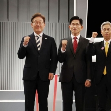 [포토] 제21대 대통령선거 2차 후보자토론회