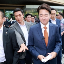 [포토] "단일화 없다" 이준석, '대선 완주' 선언