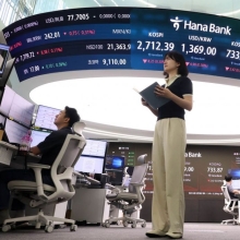 [포토] 코스피, 코스닥 장 초반 하락 출발