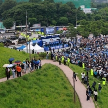 [포토] 북서울꿈의숲 운집한 시민들