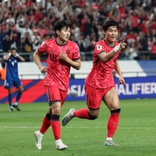 '젊은 선수' 앞세운 홍명보호, 쿠웨이트 4대0 완파하며 자축