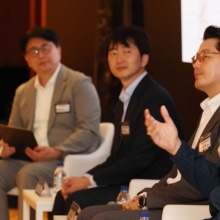 [포토] 발언하는 윤지원 SDT 주식회사 대표이사