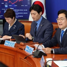 [포토] 박찬대 "이재명 국민주권정부 세우고 임기 마쳐 기뻐"