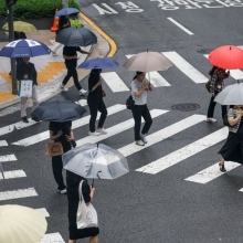 [포토] 장마 이어지는 서울