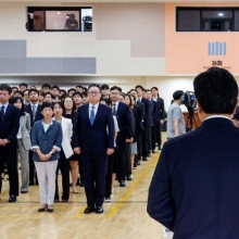 [포토] 취임사하는 정진우 서울중앙지검장