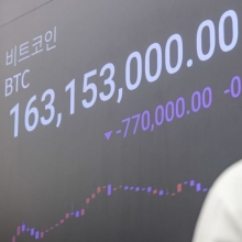 [포토] 비트코인, 12만3천달러선 첫 돌파 후 하락