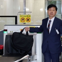 [포토] 인사청문회 향하는 구윤철 기재부 장관 후보자