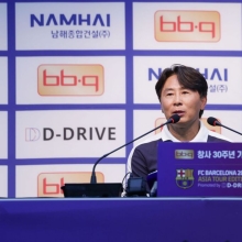 김기동 서울 감독 "바르샤 리듬감 뛰어나, 우리도 지향해야" 