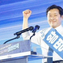 [포토] 황명선 "국힘 107명 방 싹 비워야…도로 윤석열당 심판"