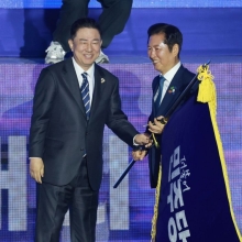 [포토] 이재명 정부 첫 민주당 대표에 정청래