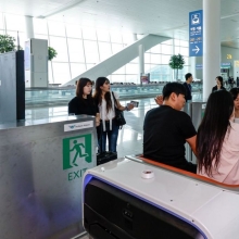[포토] 인천공항 자율주행 운송차량 운행