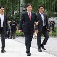 [포토] 김건희 특검 출석하는 권성동 의원