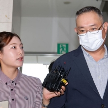 [포토] 최진규 전 해병대 포11대대장, 해병특검 출석