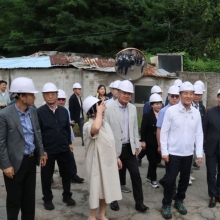 [포토] 백사마을 철거 현장 찾은 오세훈 시장