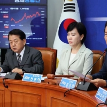 [포토] 정청래 "우리 안 작은 차이 상대방보다 크겠나"