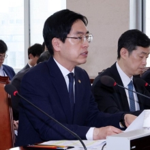 [포토] 인사말하는 김민재 행안부 차관