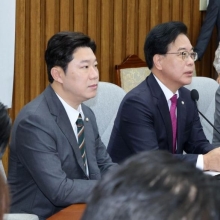 [포토] 국민의힘 “경선 동원 몸통은 김민석 총리…당 차원 고발 추진”