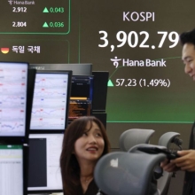 [포토] 활짝 웃는 증시