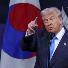 [포토] APEC CEO 서밋, 트럼프 대통령 정상 특별연설