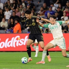 손흥민 결승골 기여…LAFC 플레이오프 라운드 1차전 2대1 승리