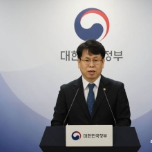 [포토] 과학기술 인재 확보 브리핑하는 박인규 본부장