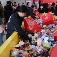 [포토] '11초안에 장바구니를 채워라'